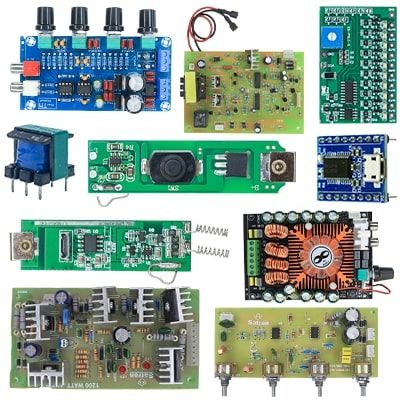 AUDIO AMPLIFIER & INVERTER CIRCUIT BOARDS